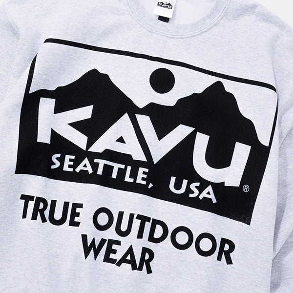 カブー メンズ ビッグロゴ スウェット