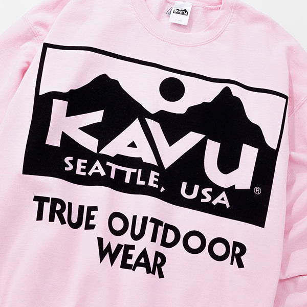 カブー メンズ ビッグロゴ スウェット