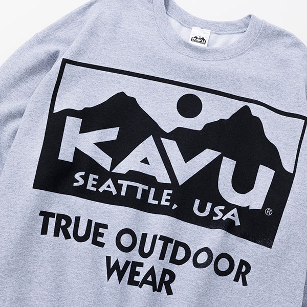 カブー メンズ ビッグロゴ スウェット