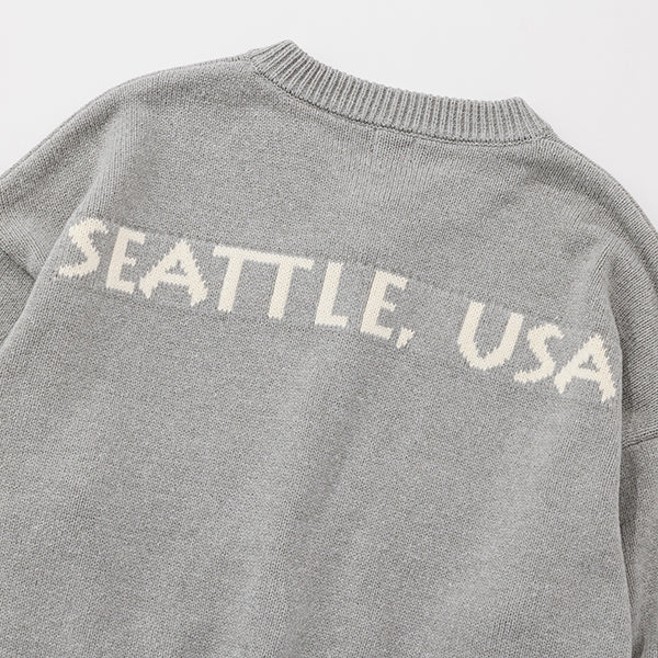 カブー メンズ ニットカーディガン