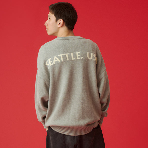 カブー メンズ ニットカーディガン