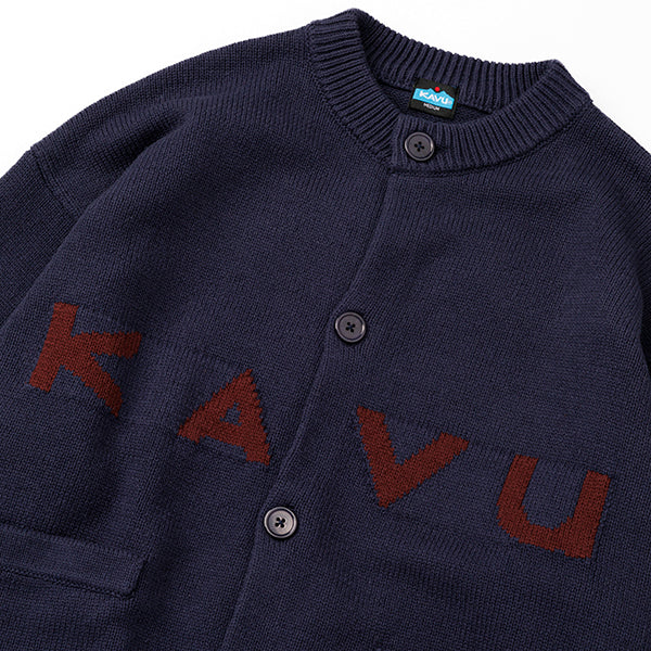 カブー メンズ ニットカーディガン