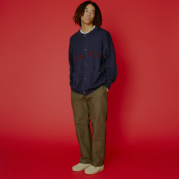 カブー メンズ ニットカーディガン