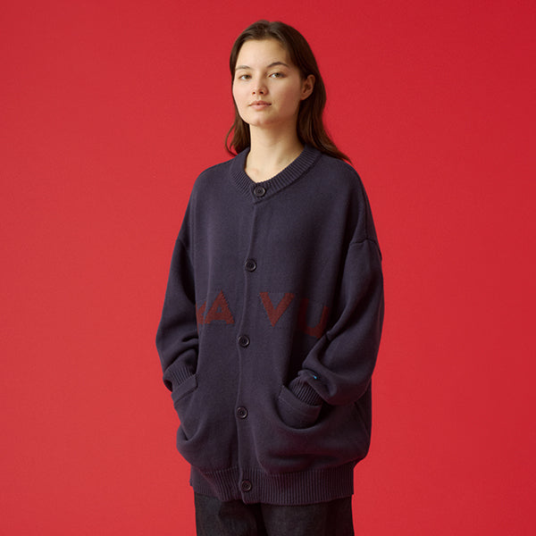 カブー メンズ ニットカーディガン