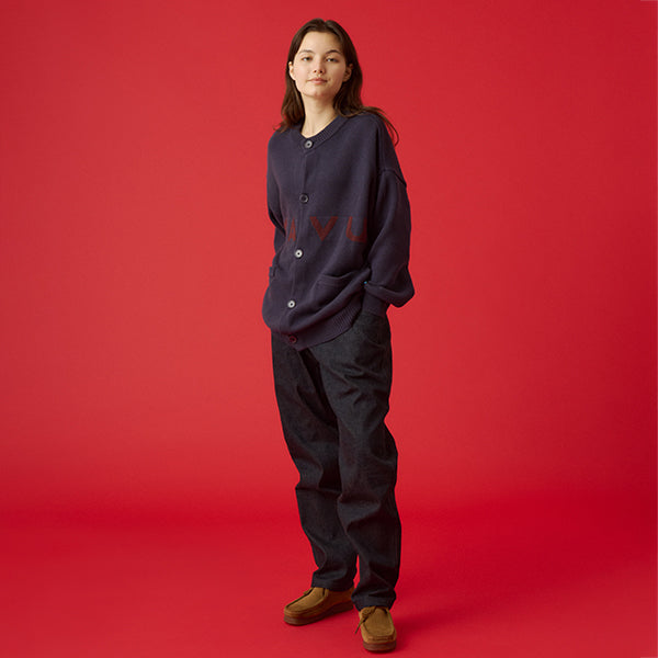 カブー メンズ ニットカーディガン