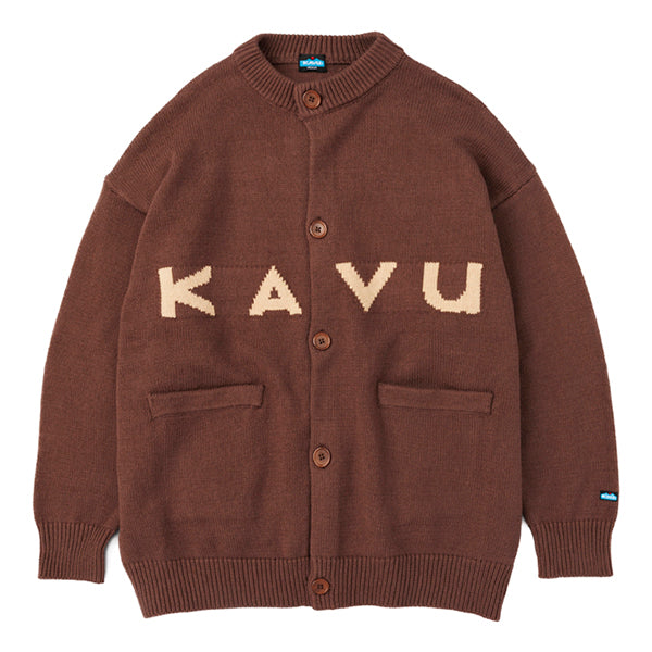 カブー メンズ ニットカーディガン