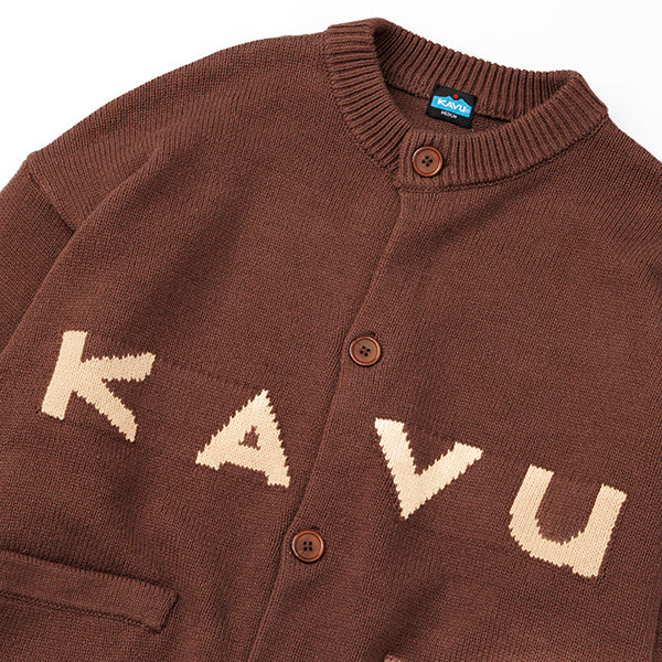 カブー メンズ ニットカーディガン