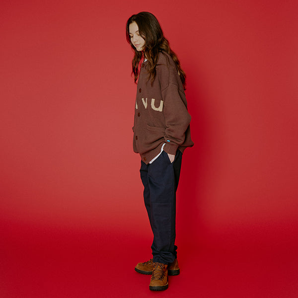 カブー メンズ ニットカーディガン