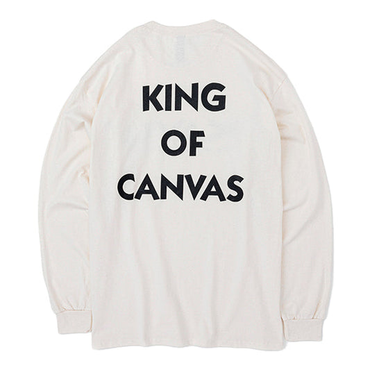 カブー メンズ シンプルロゴ ロングスリーブ Tシャツ