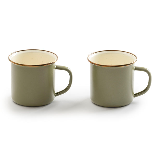 ベアボーンズエナメル 2トーン カップ 2個セット