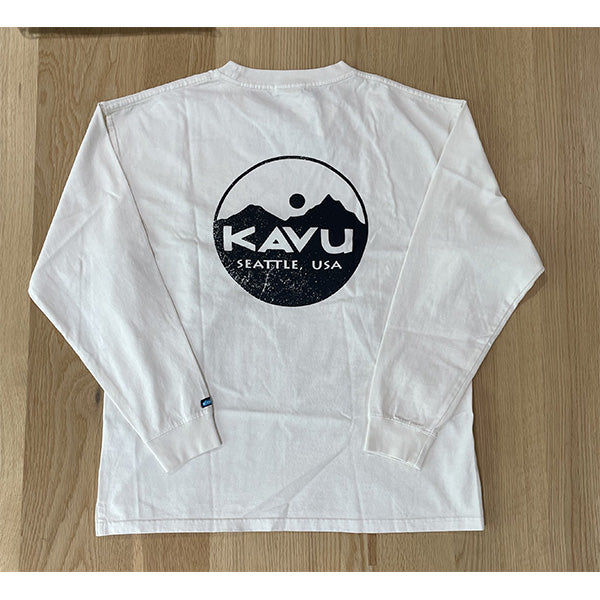 カブー LS Tee Dog Ivory Mサイズ ニコアンド別注 社員特別販売
