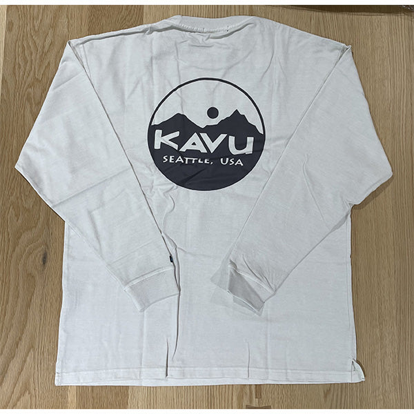 カブー Dog LS Tee Ivory Mサイズ ニコアンド別注 社員特別販売
