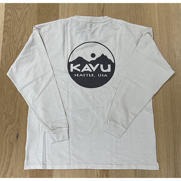 カブー Dog LS Tee Ivory Lサイズ ニコアンド別注 社員特別販売